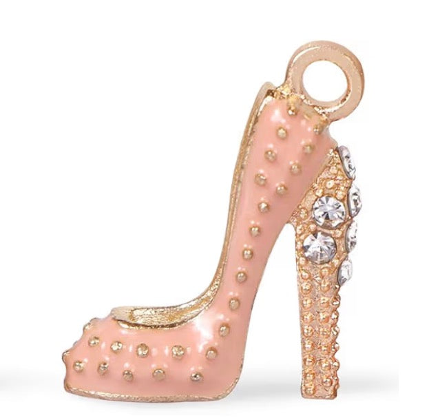 High heel charm