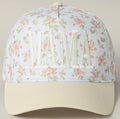 Mama Embroidered Flower Pattern Trucker Hat