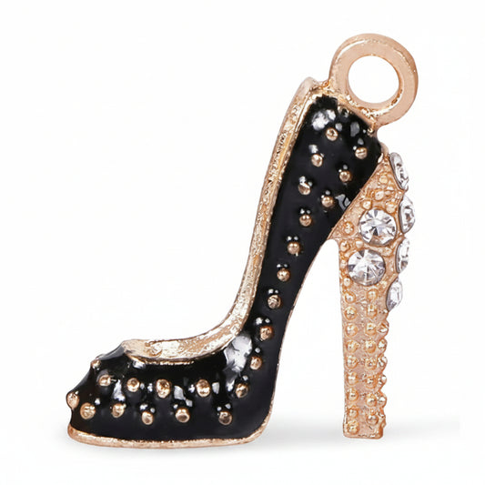 High heel charm
