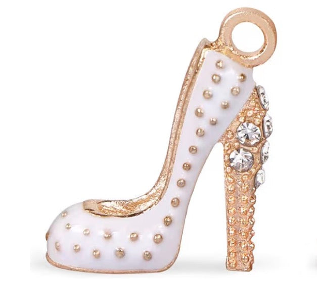 High heel charm