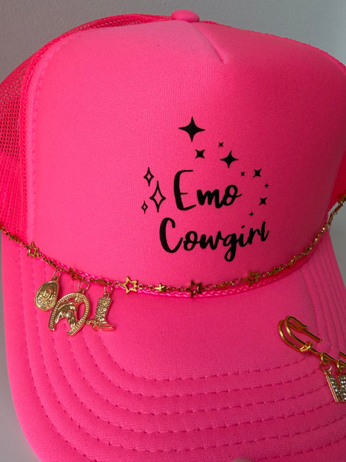 Emo Cowgirl Trucker Hat